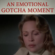 Lauren Staton (Faye Dunaway) asks Columbo to let Lisa go in exchange for  her confession. , #Columbo #PeterFalk #FayeDunaway