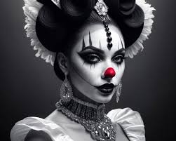 Classic painting: Two women with flowers, gazing by the sea.