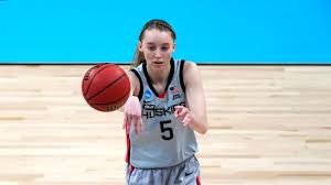 Paige bueckers currently plays for the hopkins girls basketball team as a point guard wearing a jersey. With Caitlin Clark Vs Paige Bueckers Next Iowa Has Earned Spotlight Time