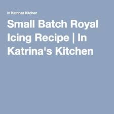 Small Batch Royal Icing Recipe Royal Icing Recipe Icing Recipe Royal Icing