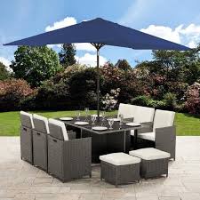 Details Pre Sale In Stock Date 8th March Set Includes 1 X Dining Table With Parasol Hole6 X Chairs Outdoor Dining Furniture Outdoor Dining Set Outdoor Dining