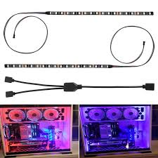 In the past, adding lighting to a pc case—cold cathodes, no less—required serious component research and potentially complex cabling. 2pcs Magnetic Led Strip Light 12v 4pin Header 12v Grb Rgb Flexible Pc Computer Case Motherboard Led Strip Aura Rgb Expansion External Computer Lights Strip Shopee Philippines