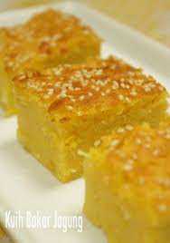 Selanjutnya jagung dikukus selama 15 menit sampai empuk. Hana S Family Kuih Bingka Bakar Jagung Malaysian Dessert Asian Desserts Malay Food