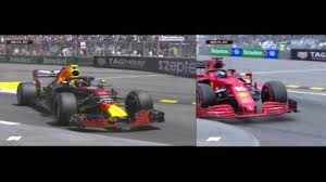 Lewis hamilton says he has no interest engaging in a childish war of words with formula 1 title rival max verstappen. Charles Leclerc S Crash Vs Max Verstappen S Crash Monaco Gp Youtube