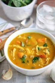 Add the curry powder and cook for 1 minute. Creamy Coconut Curry Chicken Vegetable Soup Gluten Free