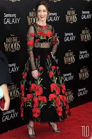 They discover a witch (meryl streep) put a curse on their house long ago and, in order to lift the curse and have the ability to have a baby, they must fulfill the witch's tasks within three nights. Emily Blunt Into The Woods World Movie Premiere Red Carpet Fashion Dolce Gabbana Tom Lorenzo Site Tlo 7 Tom Lorenzo