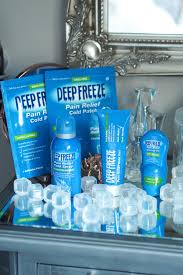 Cooling Therapy Pain Relief Using Deep Freeze Melissa Jane Lee