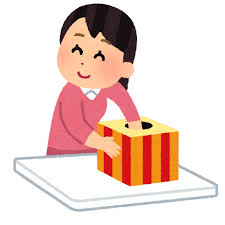 くじ引きをしている人のイラスト（女性） | かわいいフリー素材集 ...