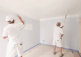 Spray Painting And Back Rolling Dulux