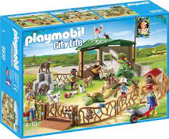 playmobil city life 6635 grote kinderboerderij kinderboerderij playmobil dierentuin