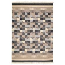Tarbak Rug Flatwoven Handmade Gray Beige 5 7 X7 10 Ikea Handmade Rugs Flatwoven Rugs