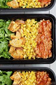 Give your lunch a makeover with these healthy lunch ideas, including nutritious soups, salads, pastas, and meat dishes. Meal Prep Shredded Bbq Chicken Salad Bowls Sinful Nutrition