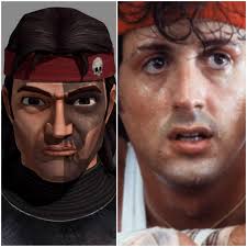 I know that the comparison is obvious but what if Sylvester Stallone really  did act Hunter. I think the trend of 80's stars making appearances in Star  Wars is pretty cool and