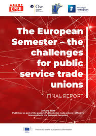 Malaysian administrative modernisation and management planning unit. Pdf The European Semester The Challenges For Public Service Trade Unions Efistu Final Report