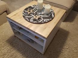 My girlfriend and i decided, that we needed a nice coffee table, but none of the usual suited our needs. Ikea Besta Couch Table Shelf Hack 73 To 133 Total 4 Steps With Pictures Instructables