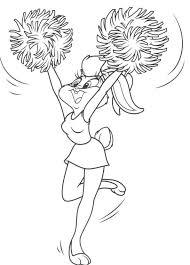 Free Printable Cheerleading Coloring Pages For Kids Bunny Coloring Pages Witch Coloring Pages Coloring Pages