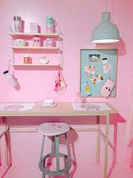 Pin By Kristen Hamby On Apeach Pink Aesthetic Room Decor Aesthetic Rooms Kawaii Room