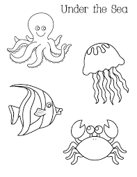 Free colouring pages tagged with: August 2010 Under The Sea Crafts Ocean Activities Under The Sea