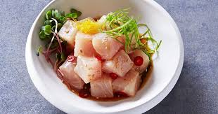 Kanpachi Poke Recipe Kanpachi Recipes Fulton Fish Market Recipe In 2020 Recipes Poke Recipe Seafood Recipes Healthy