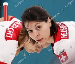 Marlene Albrecht L Esther Neuenschwander R Editorial Stock Photo