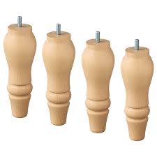 Can be used together with dagmar. Stocksund Legs For Bench Light Brown Ikea