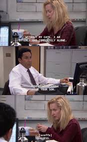 23 Angela Scenes From The Office That Will Never Not Be Funny The Office Show Angela The Office Office Memes