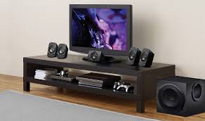 Logitech Z906 Review 5 1 Home Theater Speaker System Home Media Entertainment Home Theater Speaker System Home Theater Setup Best Computer Speakers