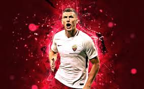 Edin dzeko è tornato in gruppo. Herunterladen Hintergrundbild Edin Dzeko Weisse Uniform As Roma Freude Bosnischen Fussballer Fussball Serie A Dzeko Abstrakte Kunst Vorn Neon Lichter Roma Fc Kreativ Mit Einer Auflosung Zu Uberwachen 2880x1800 Bilder Auf Dem Desktop
