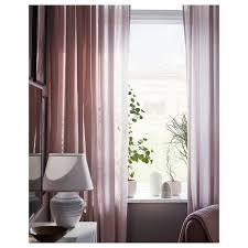 Hannalill Curtains 1 Pair Dark Pink 57x98 Ikea In 2021 Elegant Living Room Curtains Ikea