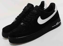 Nike Air Force 1 Suede All Black Nike Air Force Black Sneaker Magazine Womens Jordans