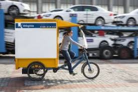 Startups Revolutionieren City Logistik Mit Cargobikes Logistik Transport Fahrrad Lastenfahrrad