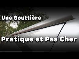 Fabriquer Une Gouttiere Pas Cher Pour Son Fourgon Amenage Ou Son Camping Car Voyage Voyages Youtube Fourgon Amenage Camping Car Fourgon