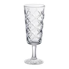 Ikea Flimra Champagne Glass Clear Glass Patterned Free Shipping Ikea Sekt Idee