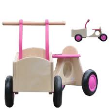 simply colors speelgoed houten loopwagen speelgoed houten kinderspeelgoed