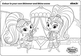 Princess is the female monarch, or wife of a ruler, or the daughter of a king, queen, prince, emperor, empress. Shimmer And Shine Fun With Colouring Page Coloring Pages Printable