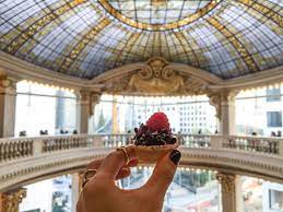 Afternoon Tea At The Classiest Place In Sf The Rotunda Afternoon Tea Tea High Tea
