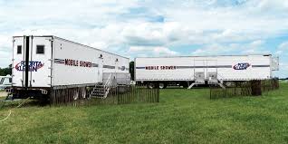 16 Stall Mobile Shower On Location Stall Shower Stall Water Park