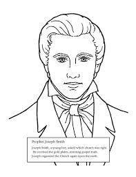 This is a coloring page that i made for my class. 26 Joseph Smith Coloring Page Ideas Joseph Smith Coloring Pages Joseph