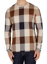 Aquascutum Jed Longsleeved T Shirt Vicuna