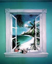 Une Trompe L Oeil Fenetre La Magie Que Vous Allez Adorer Archzine Fr Trompe L Oeil Fenetre Dessin Fenetre Peinture Sur Fenetres