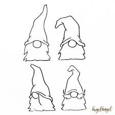 Instructions De Peinture Peignez L Elfe Lui Meme A L Aquarelle Avec Un Billet De Faveur Voici Un Guide De Peinture A L Aquarelle Pour Gnome Je Vais Vous Mo Christmas Drawing Happy Paintings