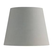 The trim is the same color as the covering. Tipp Lampshades Grey Fabric Habitat