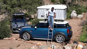 New 2017 Mini Cooper S Countryman With Roof Tent For Everyone Who Wants To Getaway Camping In Car