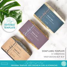 Download all 126 results for soap labels unlimited times with a single envato elements you found 126 results for soap labels. Diy Elegant Bar Soap Label Template Printable Feminine Soap Etsy