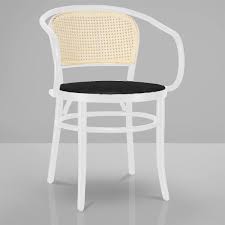 Versão varia de acordo com o dispositivo grátis. Marco Arm Bistro Stuhl Bugholz Weiss Leder Schwarz Wiener Gastro Kaffee Cafe