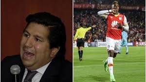 Santa Fe advierte que podría despedir a Johan Arango