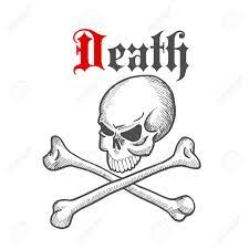 La primera cosa que preguntaron es por qué razón se empleó la palabra verdad para el título. Craneo Fantasmagorico Con Las Tibias Cruzadas Dibujo Boceto Con La Muerte Del Subtitulo En Estilo Romano De La Vendimia Gran Para La Mascota De La Pirateria Simbolo De Jolly Roger O El
