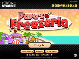 Papa S Freezeria Play Online Play Game Online Papa