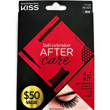 Kiss falscara diy lash extension starter kit with 10 eyelash lengthening wisps, applicator by kiss 9.8 view product 9.8 2: Kiss Lash Extension Care Kit Walmart Com Walmart Com