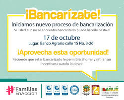 Este último se realiza por medio del banco agrario. Hasta El 17 De Octubre Habra Jornada De Bancarizacion De Familias En Accion